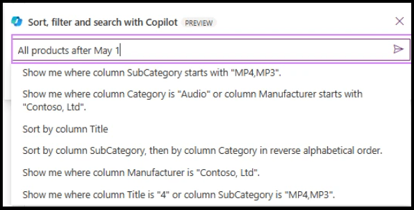 Power Apps –&nbsp;Copilot
