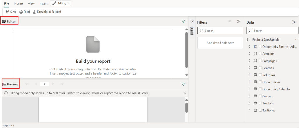 Power BI – New Paginated&nbsp;Report
