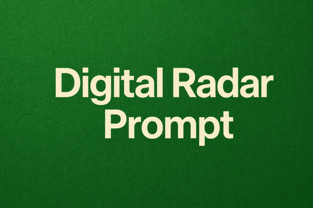 Digital Radar Prompt